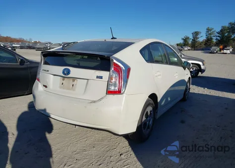 2012 Toyota Prius Three from USA, damaged, VIN JTDKN3DU0C1590384